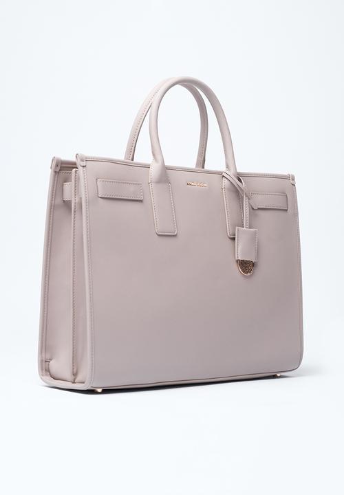 Anne Klein - Exclusive Hogan-S Work Tote Bag-Stone
