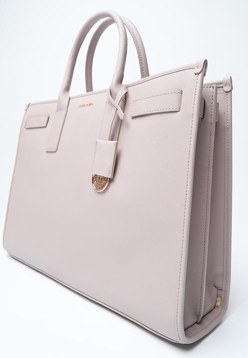 Anne Klein - Exclusive Hogan-S Work Tote Bag-Stone
