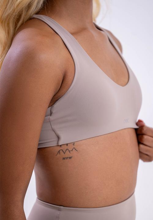 Net Athletic - Skinflow bra  - oat cream