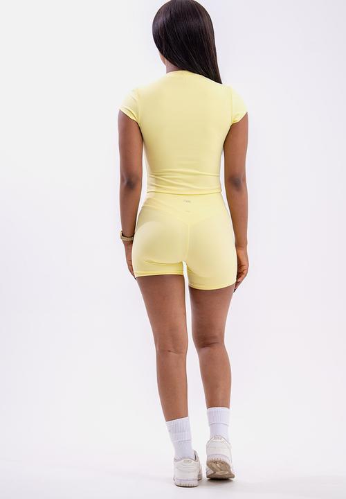 Net Athletic - Skinflow tee - lemon yellow