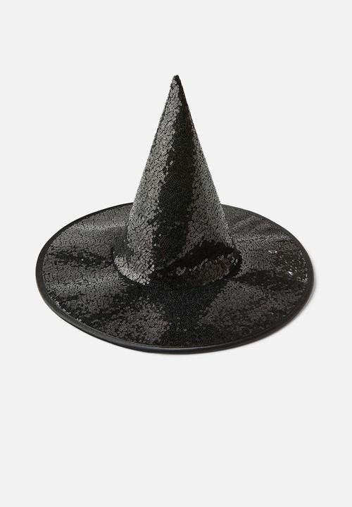 Cotton On - Kids dress up set - black shimmer/witch