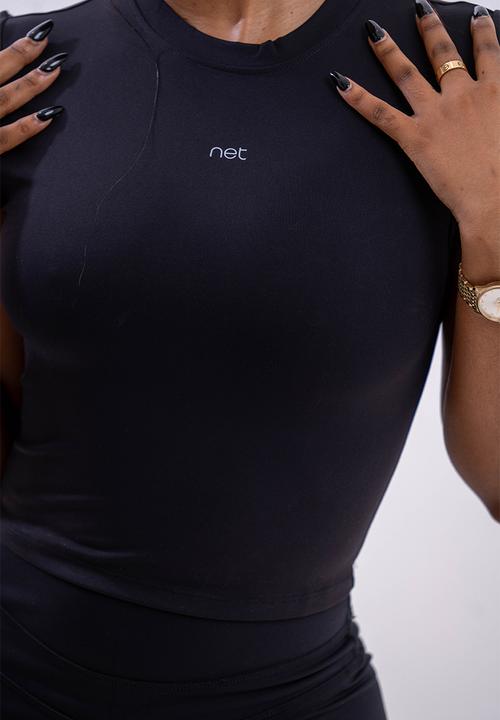Net Athletic - Skinflow tee  - jet black