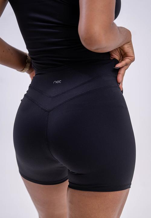 Net Athletic - Skinflow shorts  - jet black 