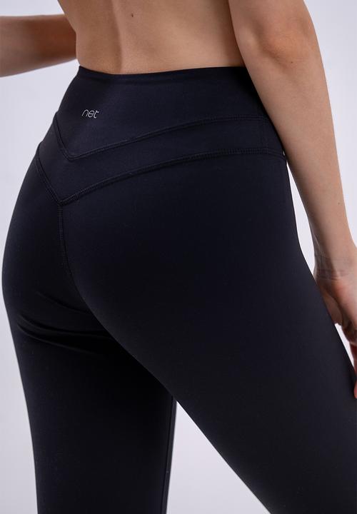 Net Athletic - Skinflow leggings  - jet black 