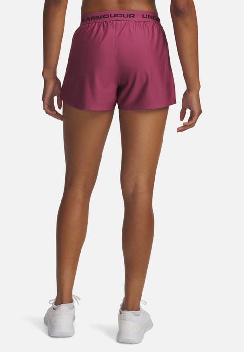 Under Armour - Tech Play Up Shorts - Burgundy