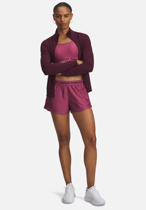 Under Armour - Tech Play Up Shorts - Burgundy