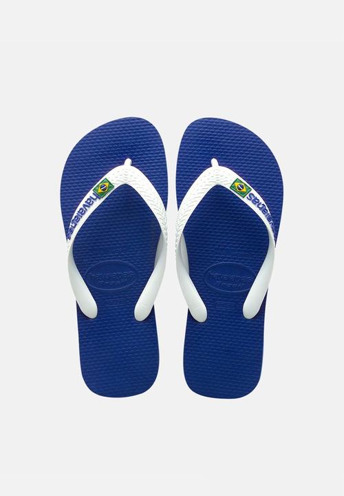 havaianas brasil logo marine blue