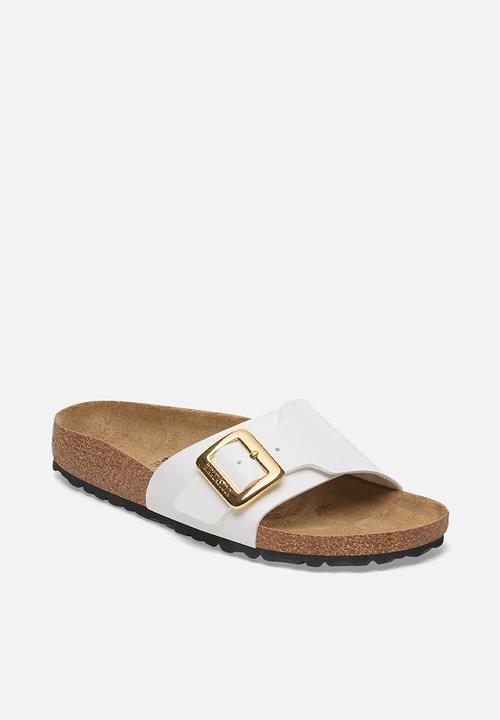 Birkenstock - Catalina cushion buckle narrow - patent white