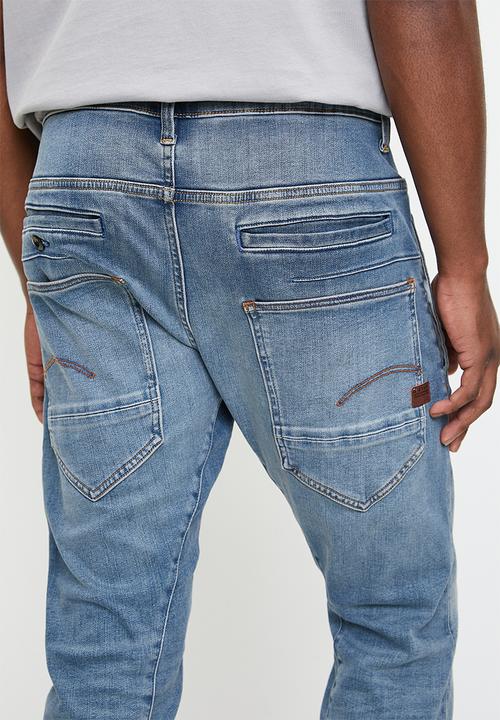 G-STAR - D-Staq 3D Slim Elto superstretch - medium aged