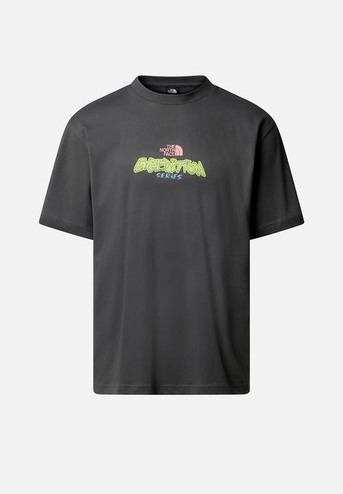 The North Face - Expedition Celebration Oversized S/S  Tee - Anthracite Grey