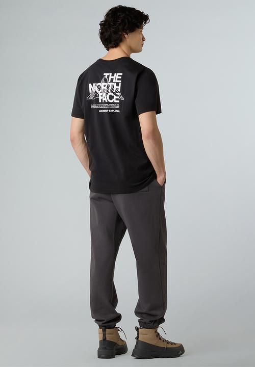The North Face - S/S Mountain Sketch Tee - TNF Black (JK3)