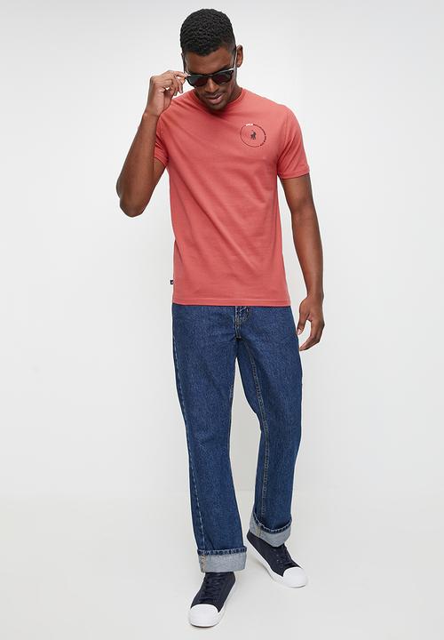 POLO - Eli logo short sleeve T-shirt - dark pink