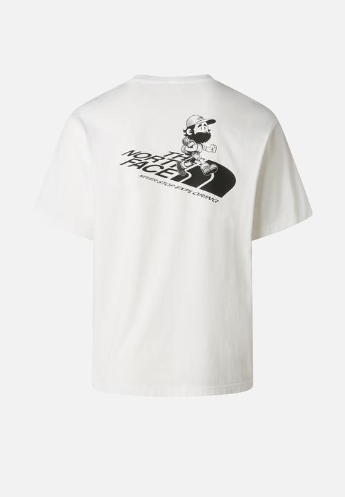 The North Face - Run Graphic Relaxed S/S Tee - TNF White (FN4)