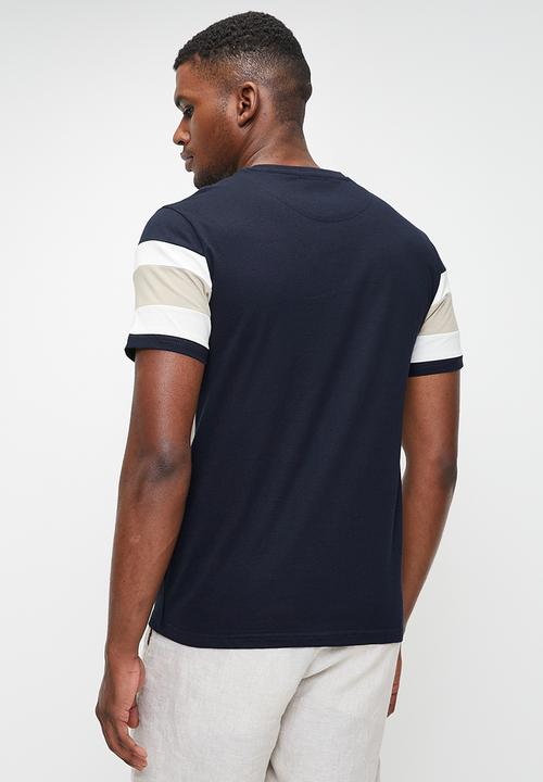 POLO - Brinley stripe printed short sleeve T-shirt - multi
