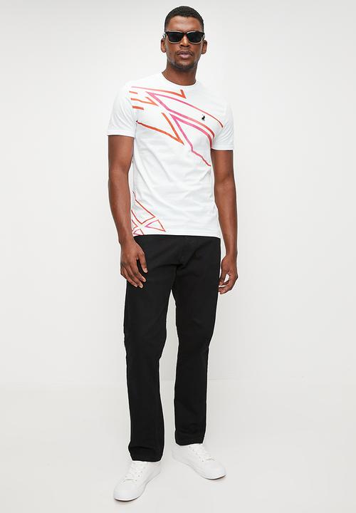 POLO - Nasaan sport short sleeve tee - white