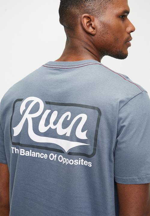 RVCA - Frame Up Ss Red Stitch - Vintage Navy