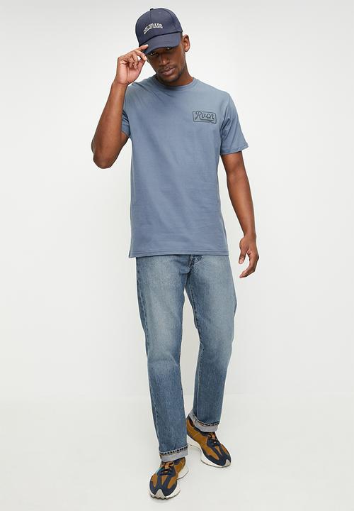 RVCA - Frame Up Ss Red Stitch - Vintage Navy