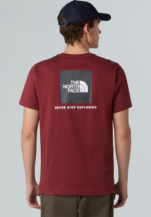 The North Face - S/S Box Nse Tee - Sumac-Asphalt Grey (DO3)