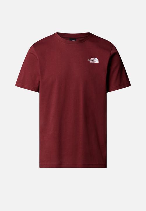 The North Face - S/S Box Nse Tee - Sumac-Asphalt Grey (DO3)