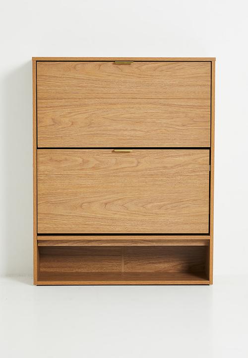 Sixth Floor - Liska shoe cabinet - walnut