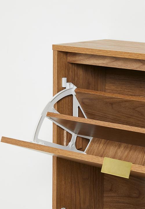 Sixth Floor - Liska shoe cabinet - walnut