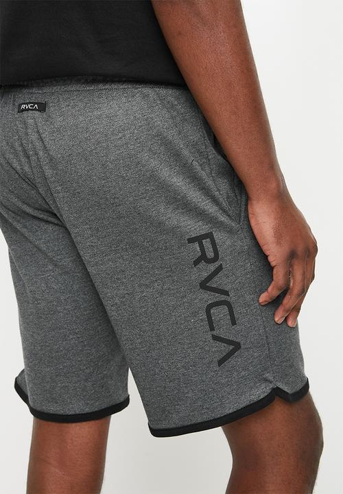 RVCA - Sport V Short - Smokey Grey Heather