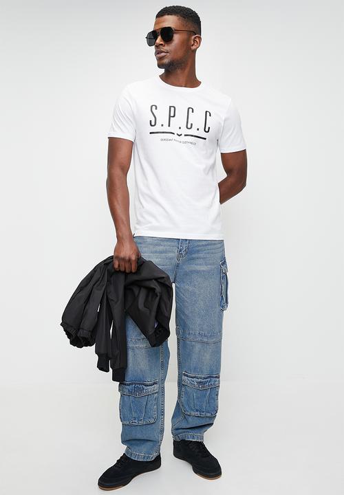 S.P.C.C - Milica Tee  - Regular Fit Signature Tees Optical White