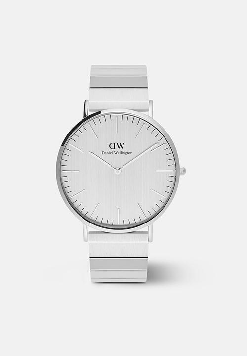Daniel Wellington - Classic Sterling Piano Watch -Silver 40mm