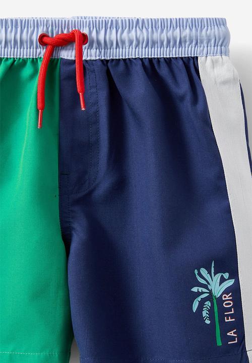 Cotton On - Bailey board short - la flor/splice