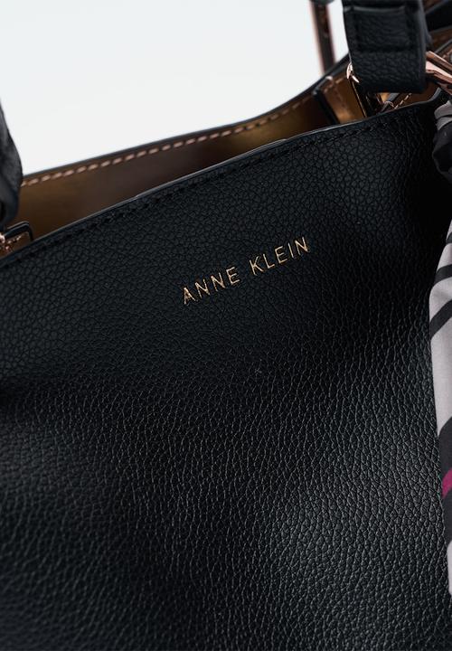 Anne Klein - Exclusive Alissa Satchel With Scarf Bag- Black