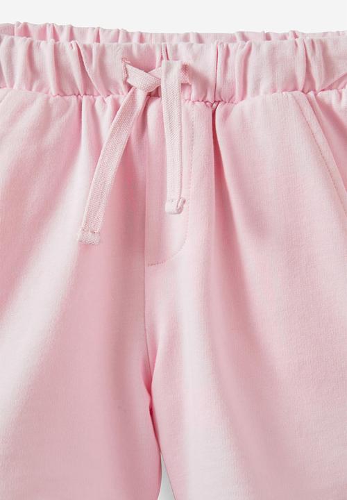 Cotton On - Izzy summer short - tea party pink/vanilla stripe