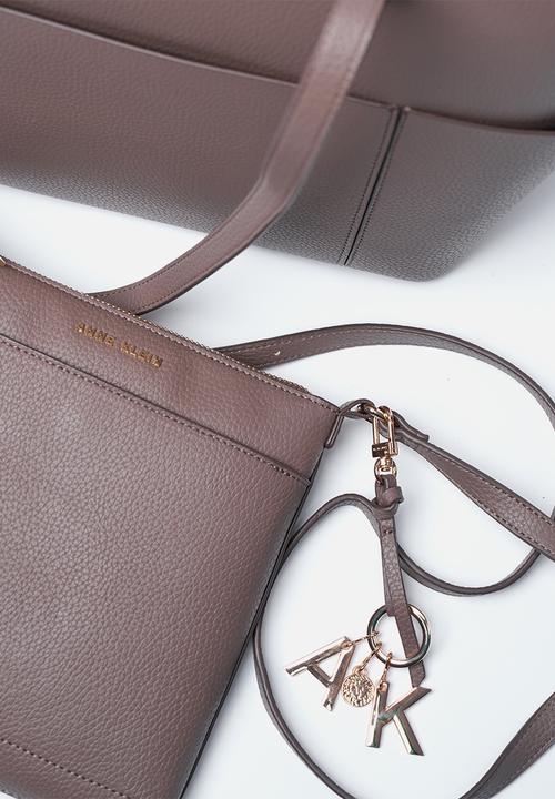 Anne Klein - Exclusive Madison-A 2 Piece Tote With Crossbody Bag-Mink
