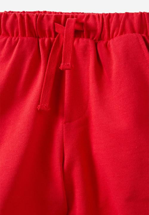 Cotton On - Izzy summer short - varsity red/tea party pink stripe