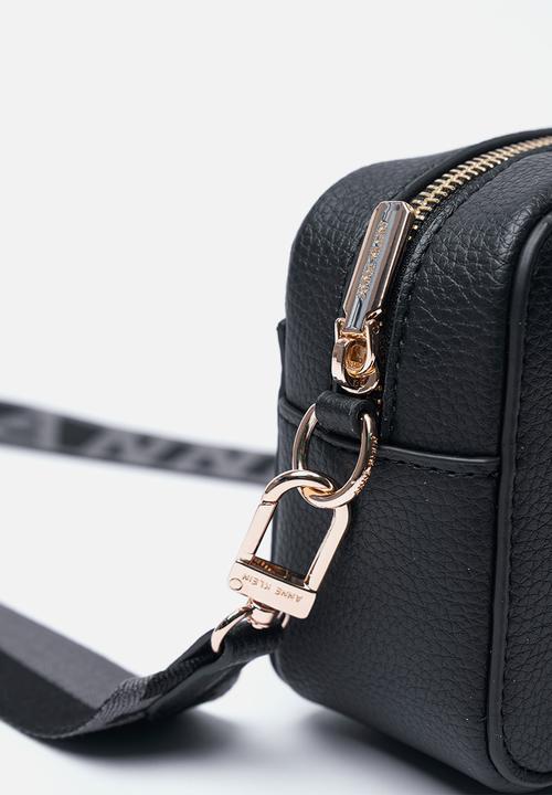 Anne Klein - Detachable strap crossbody bag-Black