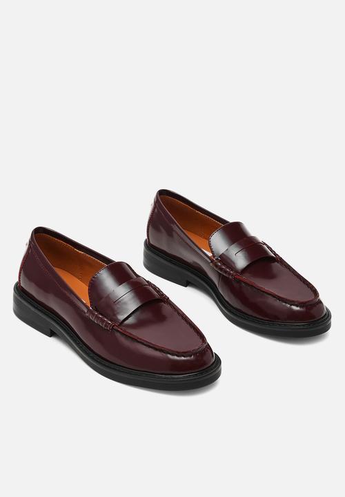 Steve Madden - Adison loafer  - wine leath