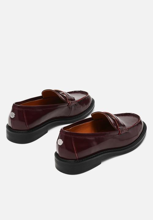 Steve Madden - Adison loafer  - wine leath
