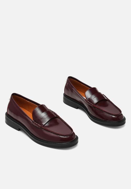 Steve Madden - Adison loafer  - wine leath