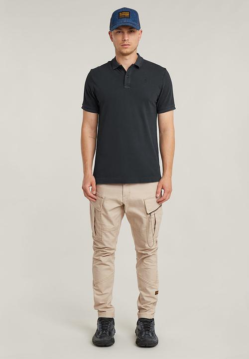 G-STAR - Dunda Overdyed Slim Polo S\S - Salute Gd