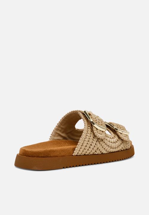 Steve Madden - Miramar slide - nat raffia