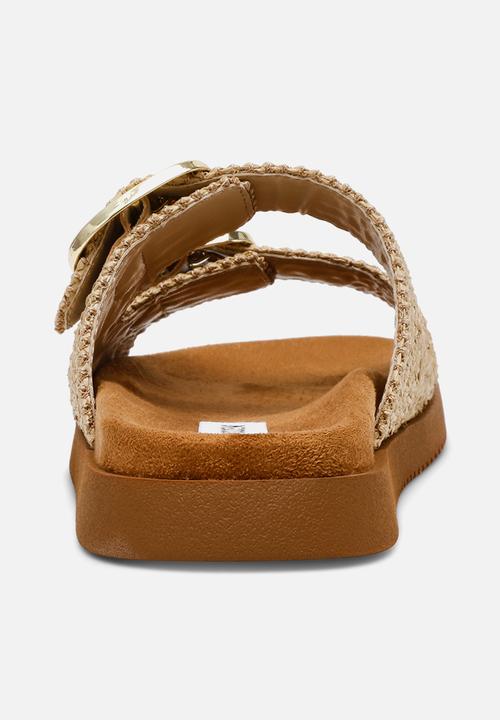 Steve Madden - Miramar slide - nat raffia