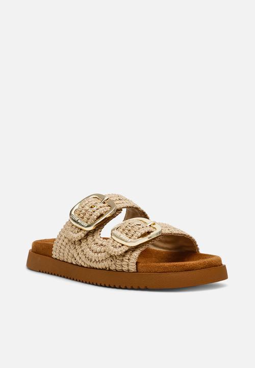Steve Madden - Miramar slide - nat raffia