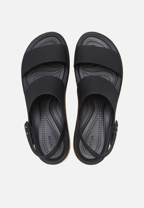Crocs - Brooklyn klyn cork low wedge - black