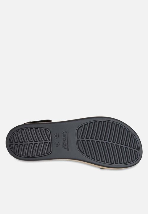 Crocs - Brooklyn klyn cork low wedge - black