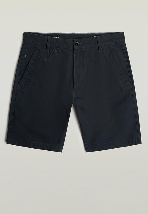 G-STAR - Bronson 3.0 slim chino short - blue