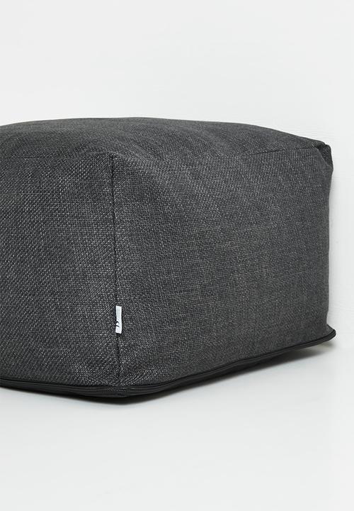 Sixth Floor - Gondor ottoman - charcoal