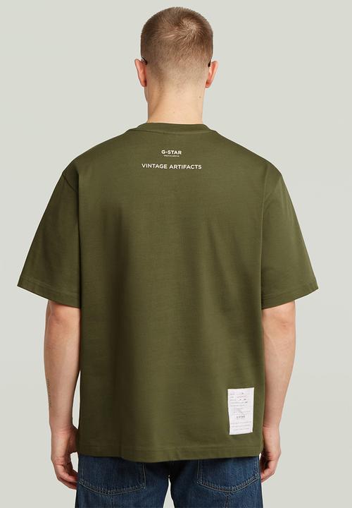 G-STAR - Artifacts Boxy R T - Shadow Olive