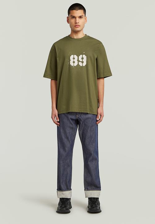 G-STAR - Sprayed 89 Back Gr Boxy R T - Shadow Olive