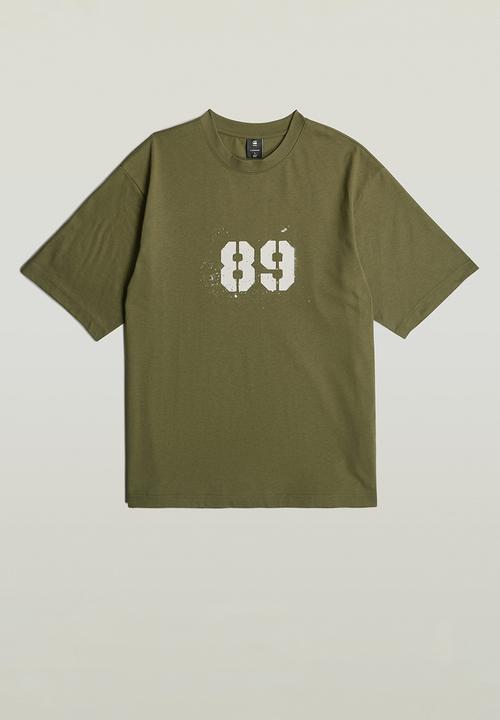 G-STAR - Sprayed 89 Back Gr Boxy R T - Shadow Olive