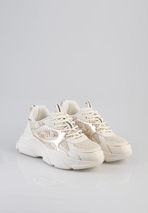 SISSY BOY - JESSICA SNEAKER - CREAM & GOLD