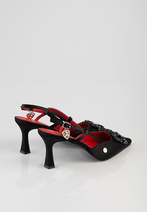 SISSY BOY - BROCHY HEEL - BLACK